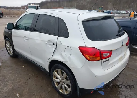 2015 Mitsubishi Outlander Sport Es из США, поврежденный, VIN 4A4AR3AU5FE037188